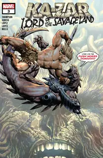 Cover of Ka-Zar Lord of the Savage Land #3