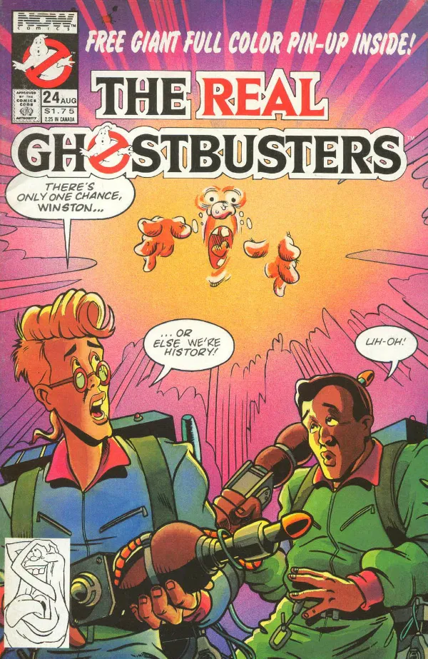 Cover of The Real Ghostbusters #24