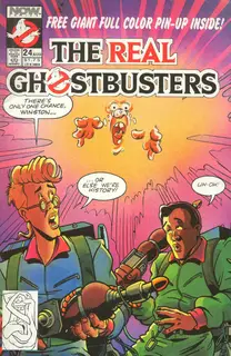 Cover of The Real Ghostbusters #24