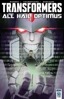 Cover of The Transformers #53
