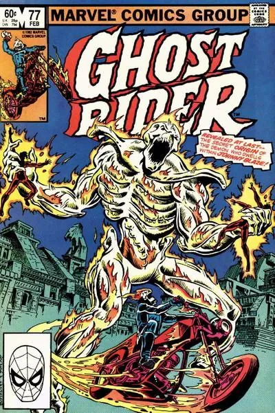 Cover of Ghost Rider #77