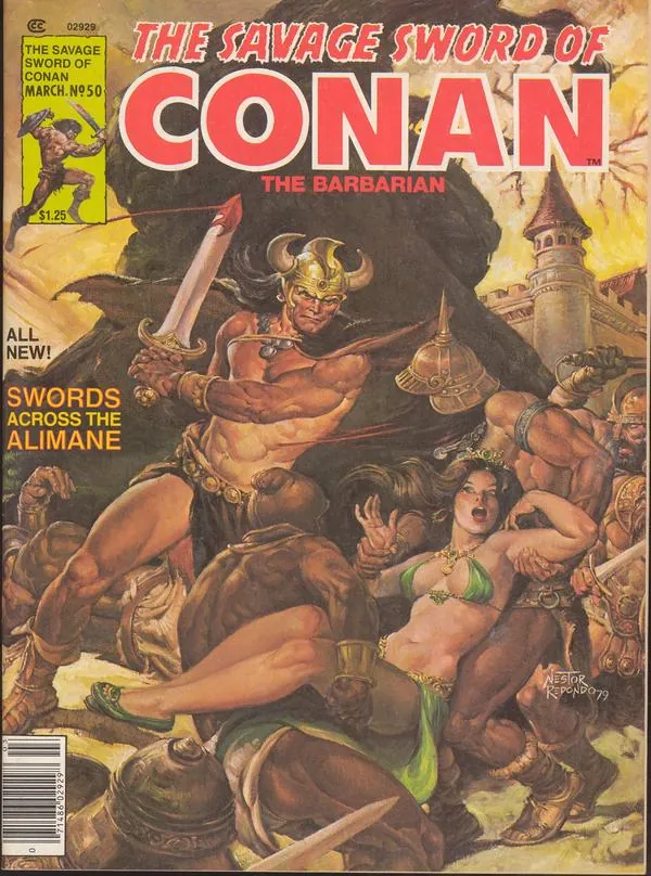 Cover of The Savage Sword of Conan #50