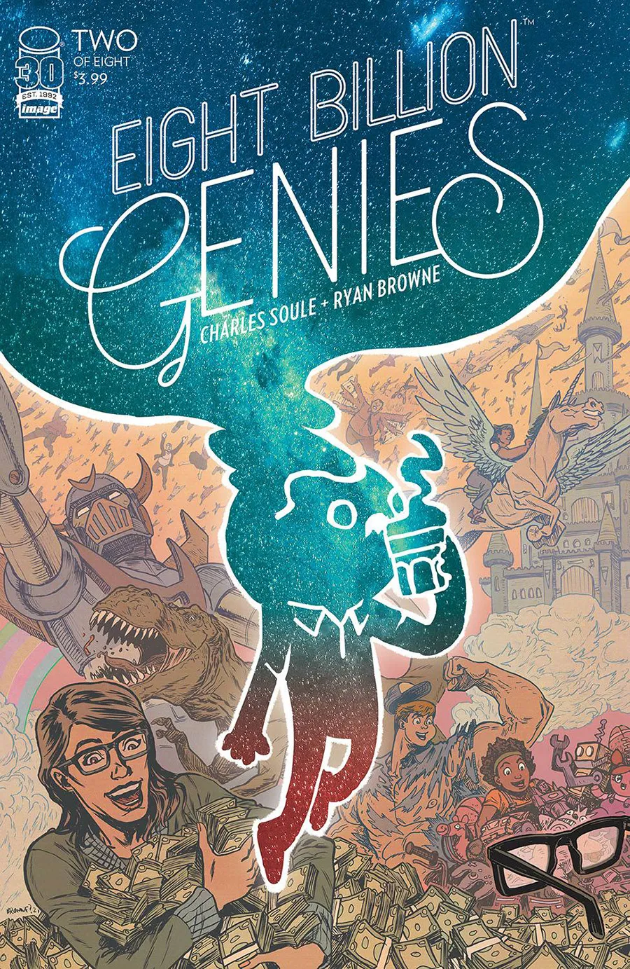 Cover of Eight Billion Genies #2