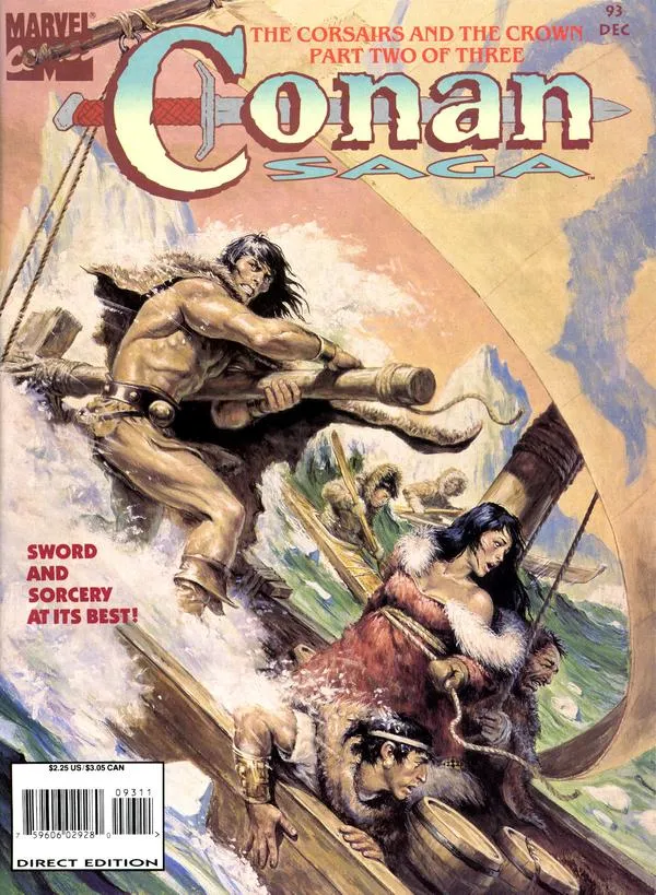 Cover of Conan Saga #93