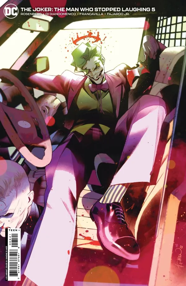 Cover of The Joker: The Man Who Stopped Laughing #5