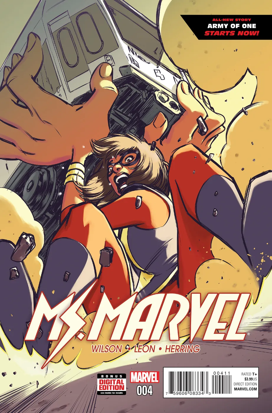 Cover of Ms. Marvel #4