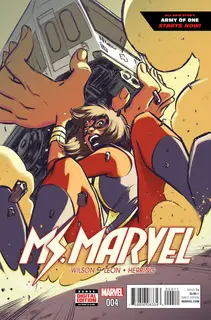 Cover of Ms. Marvel #4