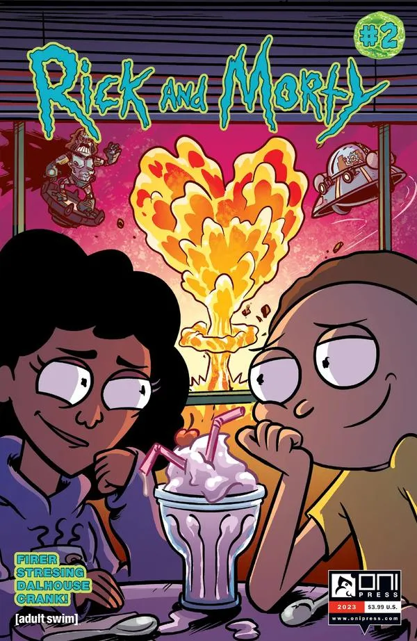 Cover of Rick and Morty #2