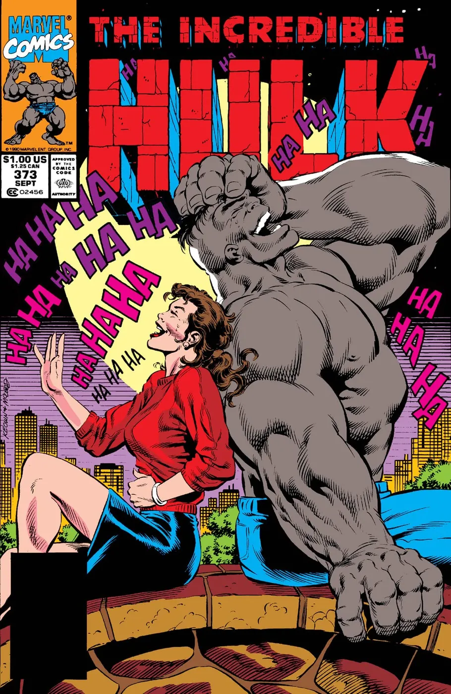 Cover of The Incredible Hulk #373