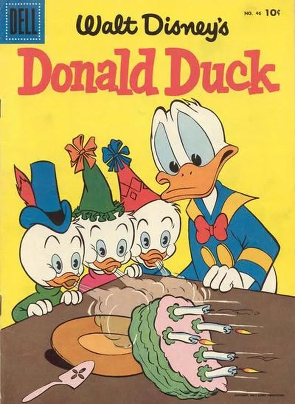 Cover of Walt Disney's Donald Duck #46