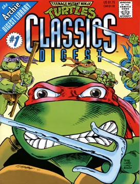 Cover of Teenage Mutant Ninja Turtles Classics Digest #1