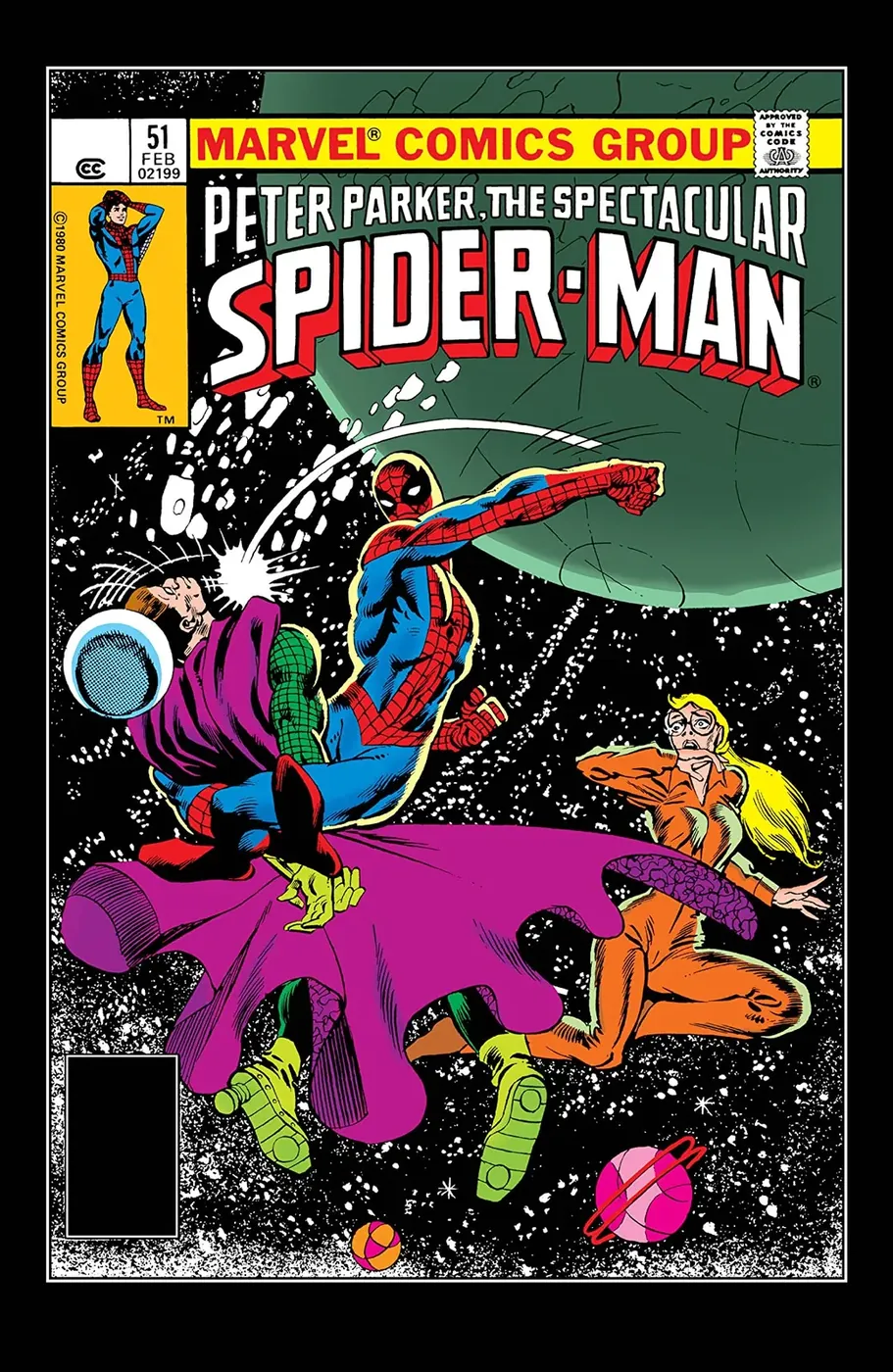 Cover of The Spectacular Spider-Man #51