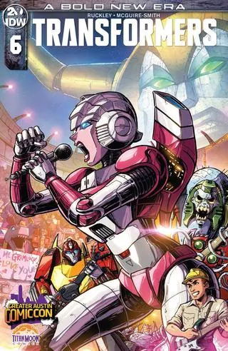 Cover of Transformers #6