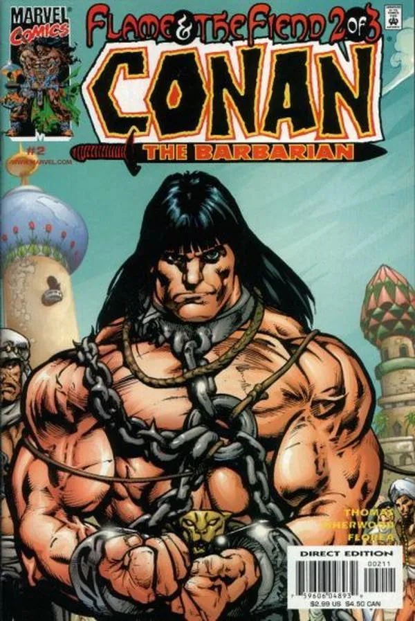 Cover of Conan: Flame and the Fiend #2