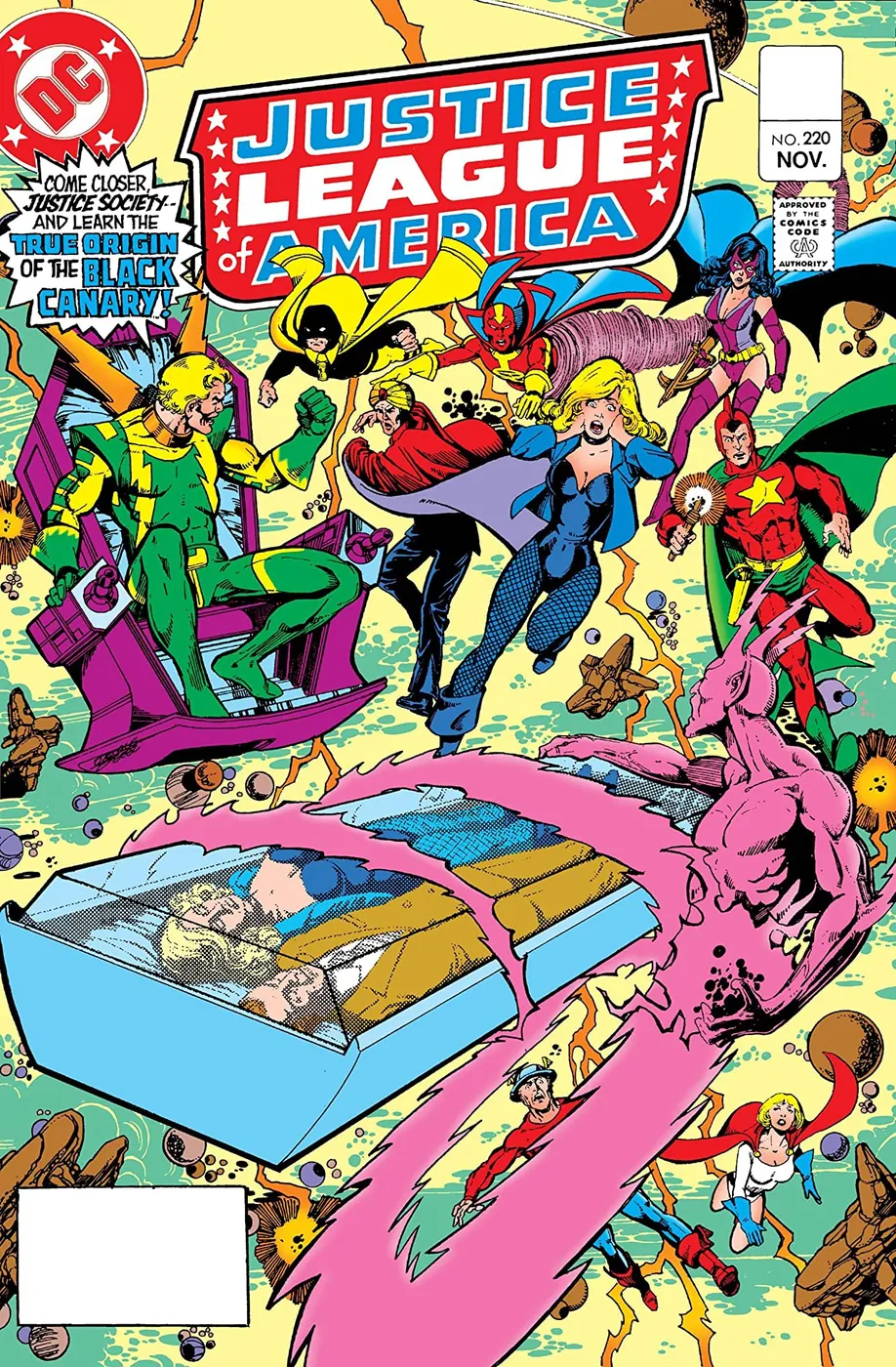 Cover of Justice League of America #220