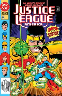 Cover of Justice League America #62