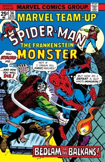 Cover of Marvel Team-Up #36