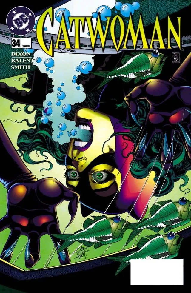Cover of Catwoman #34