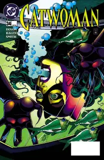 Cover of Catwoman #34