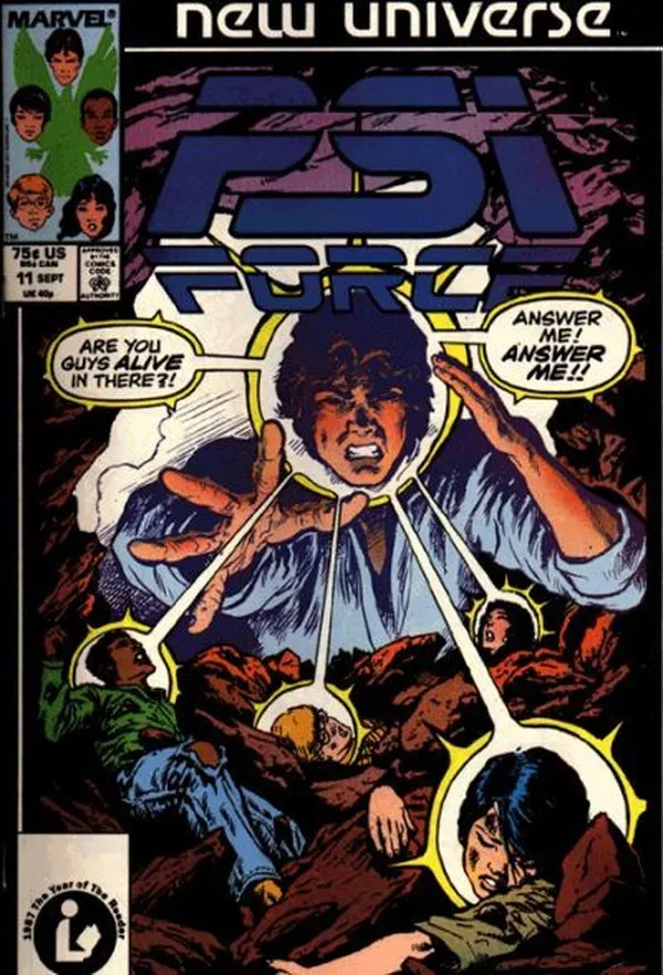 Cover of Psi-Force #11