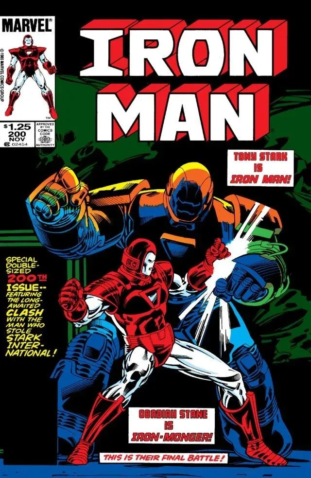 Cover of Iron Man #200