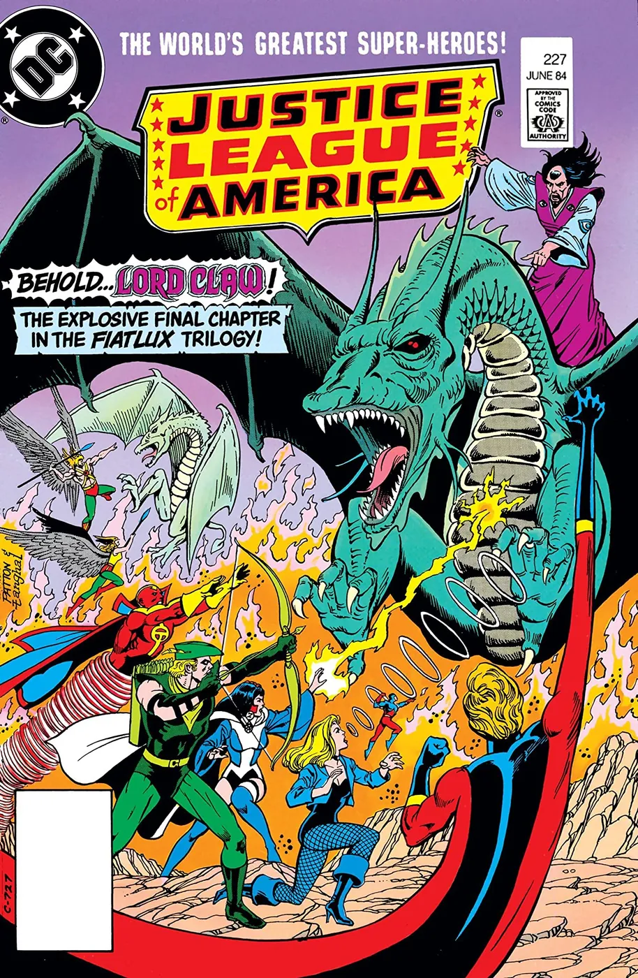 Cover of Justice League of America #227