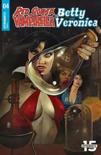 Cover of Red Sonja and Vampirella Meet Betty and Veronica #4