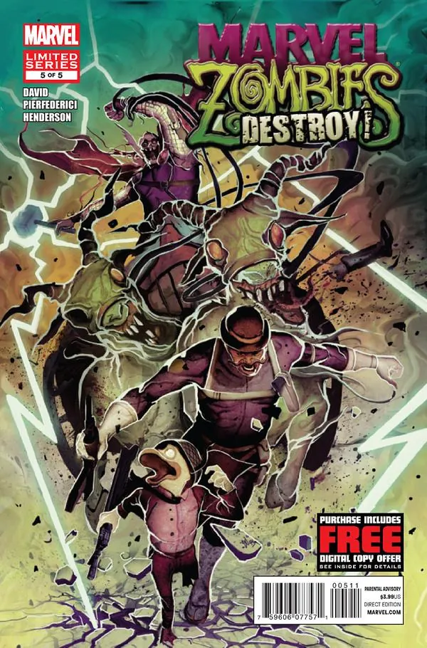 Cover of Marvel Zombies Destroy! #5