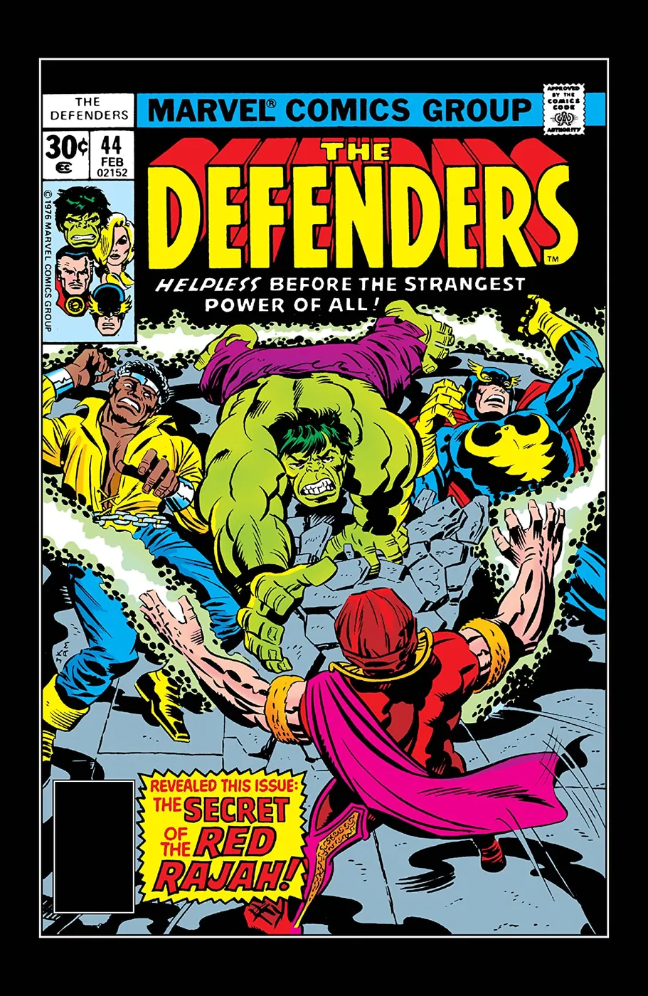 Cover of The Defenders #44