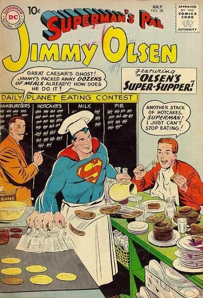 Cover of Superman's Pal, Jimmy Olsen #38