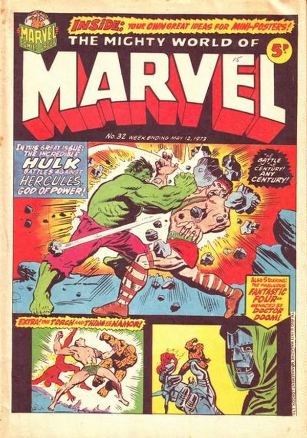 Cover of The Mighty World of Marvel #32