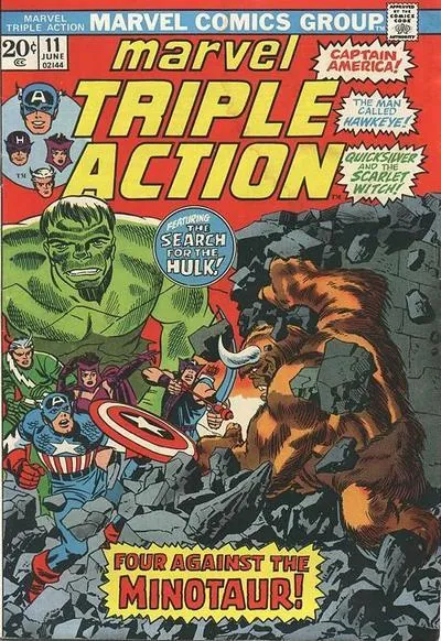 Cover of Marvel Triple Action #11