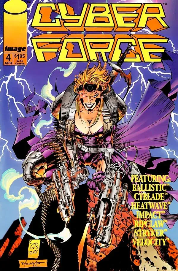 Cover of Cyberforce #4