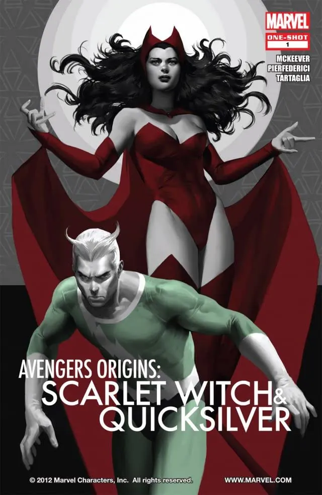 Cover of Avengers Origins: The Scarlet Witch & Quicksilver #1