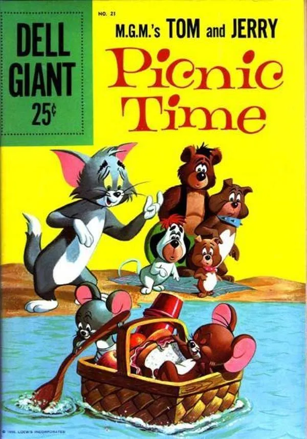Cover of Dell Giant #21
