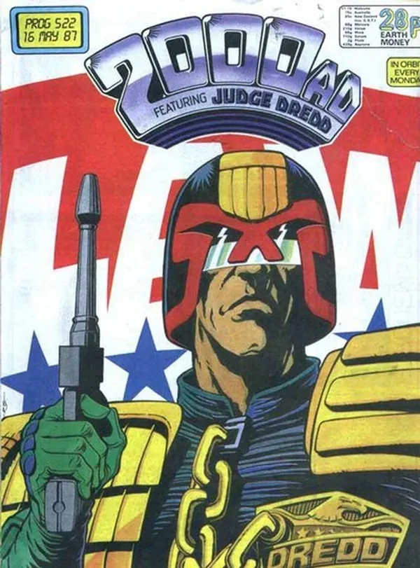 Cover of 2000 AD #522