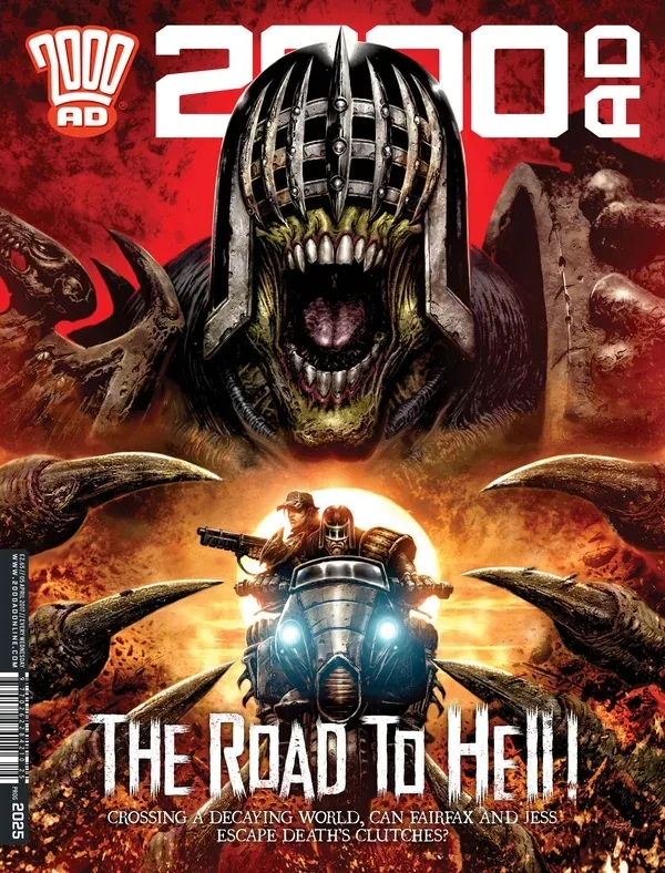 Cover of 2000 AD #2025