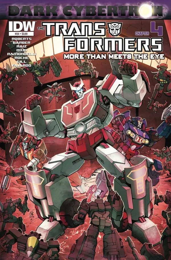 Cover of The Transformers: More Than Meets the Eye #24