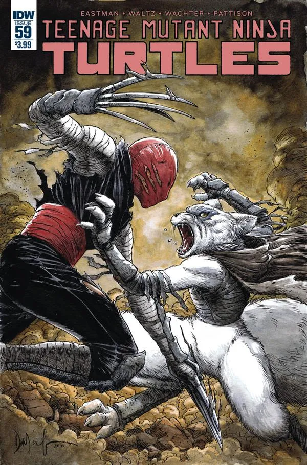 Cover of Teenage Mutant Ninja Turtles #59