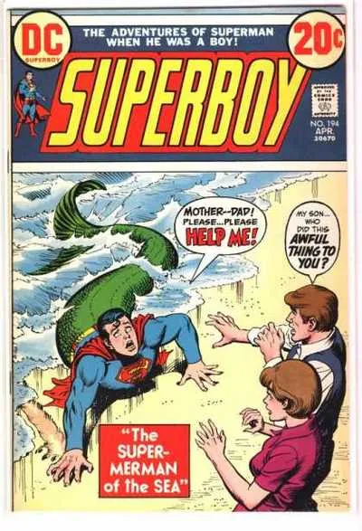 Cover of Superboy #194