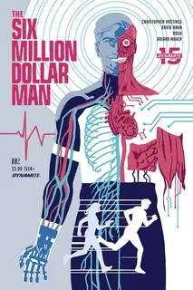 Cover of The Six Million Dollar Man #2