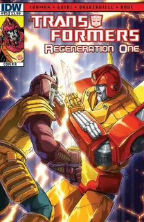 Cover of Transformers: Regeneration One #95