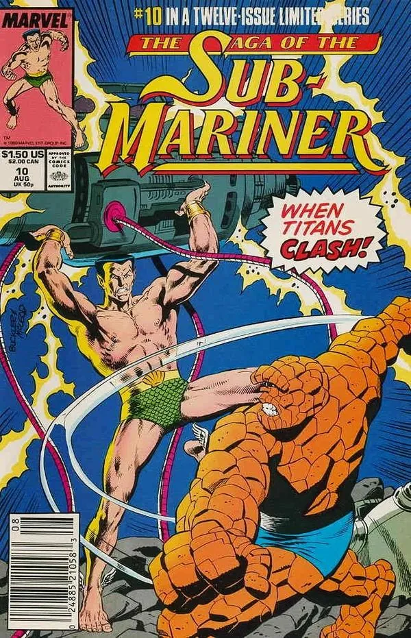 Cover of Saga of the Sub-Mariner #10