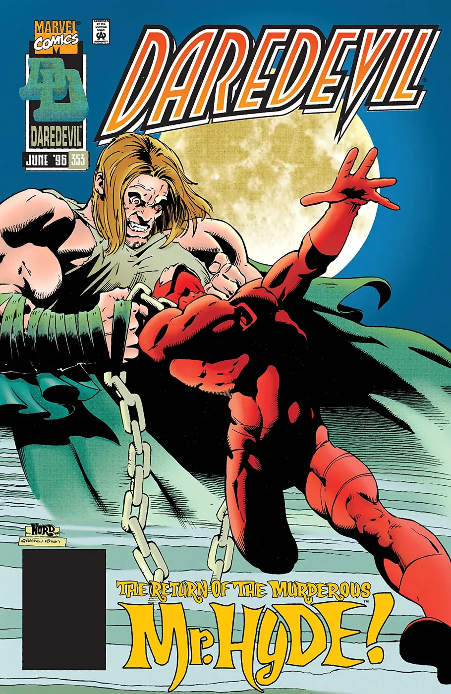 Cover of Daredevil #353
