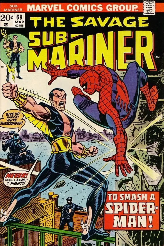 Cover of Sub-Mariner #69
