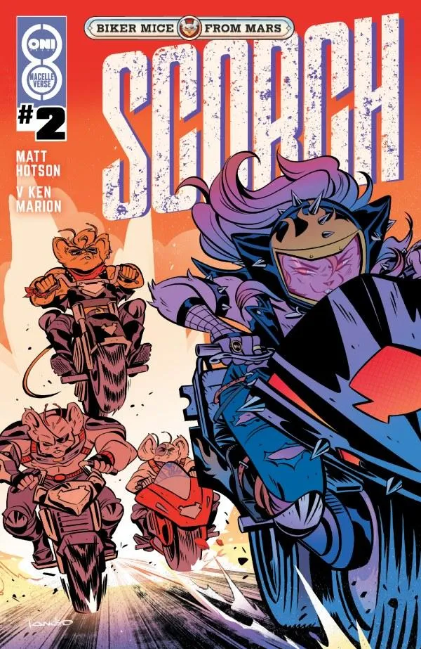 Cover of Biker Mice from Mars: Scorch #2