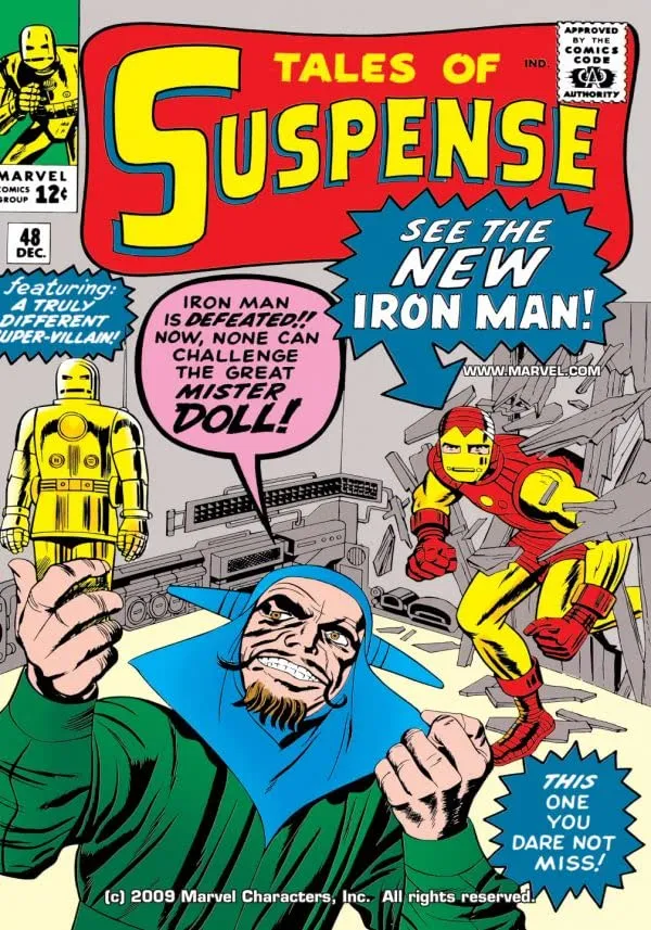 Cover of Tales of Suspense #48