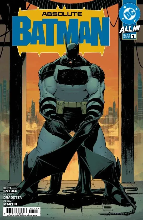 Cover of Absolute Batman #1