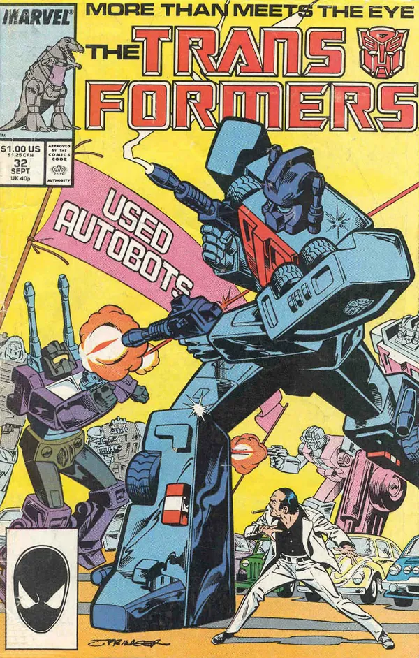 Cover of The Transformers #32