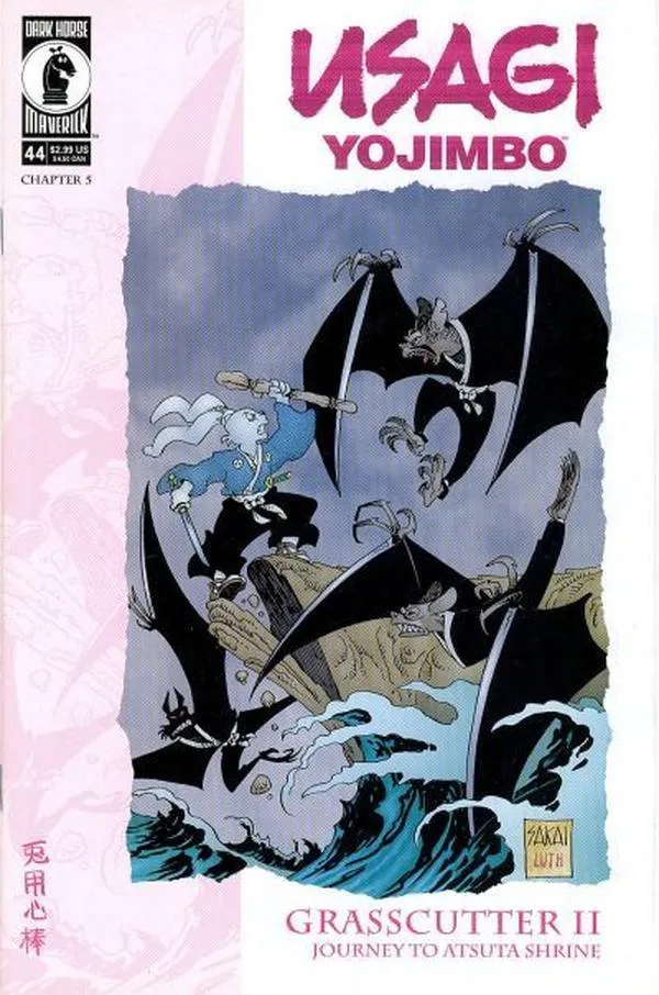 Cover of Usagi Yojimbo #44